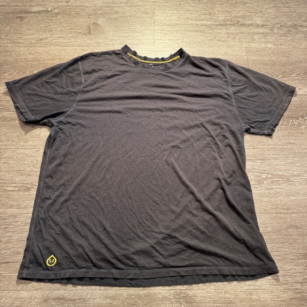 Tasc Performance Shirt Mens XL Gray Bamboo Cotton Training Gym Outdoor Gorpcore